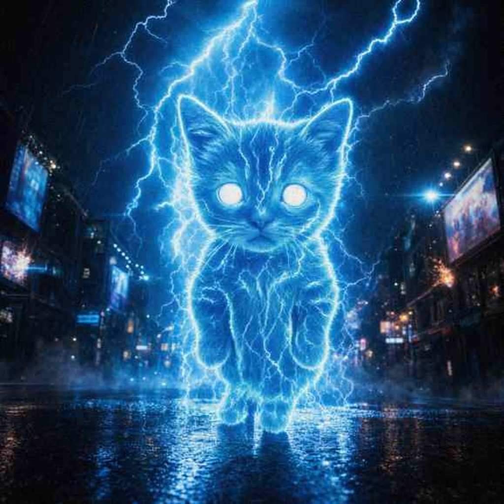El Gato Accelerationism teaser poster